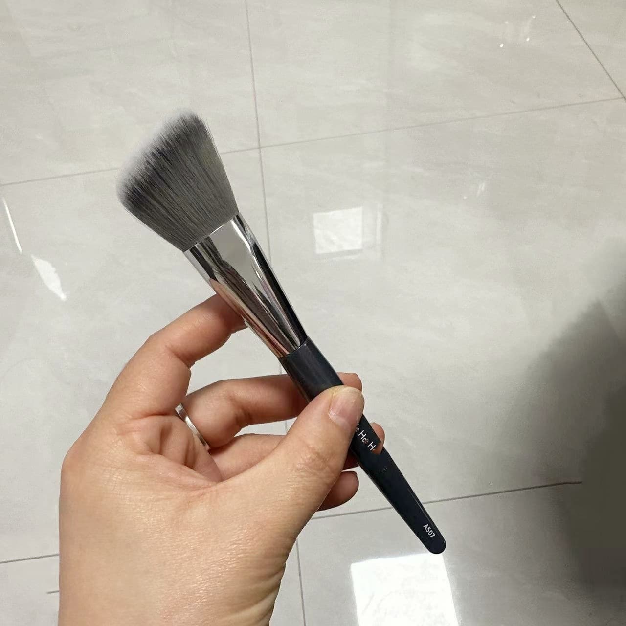 BKb Series Angled Concealer Foundation Contour Brush for Dark Circles Acne Marks Soft