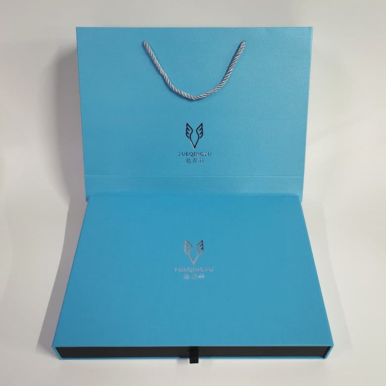 P2 Hardcover Box, Paper Packaging Box, Custom Empty Box, Drawer-Style Photo Frame Box, Custom Printed Pull-Out Box