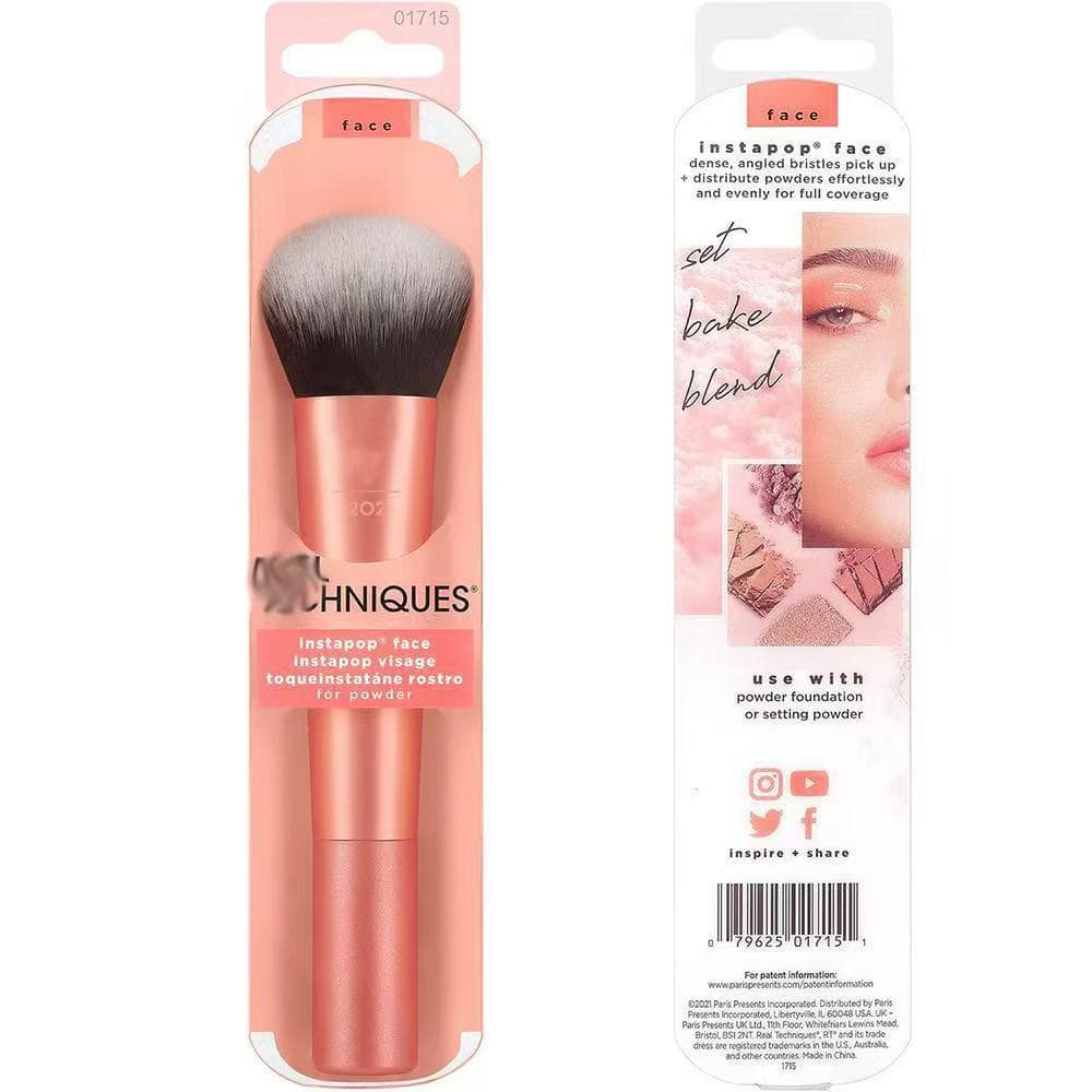 Real Techniques 1407 Blush Brush, Foundation Brush, Highlighter Brush, Multi-Functional Makeup Brush