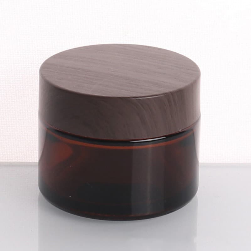 Wholesale 20g Brown Cream Bottle Sealed Glass Jar Facial Cream Bottle Cosmetic Bottle Sample Bottle 10g Eye Cream Bottle