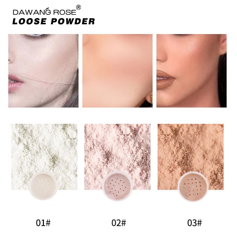 New Long-Lasting Loose Powder Setting Oil-Control Setting Powder for Beginners Makeup Cosmetics Soft Focus