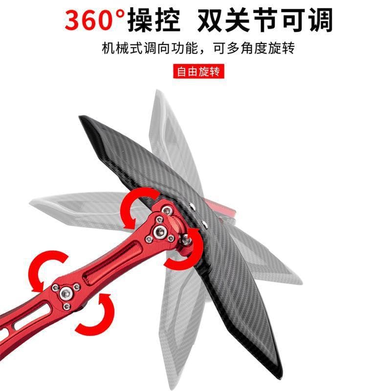 Suitable for Niu U+B direct-mount rear fender electric bike/motorcycle N1S modification carbon fiber fender.
