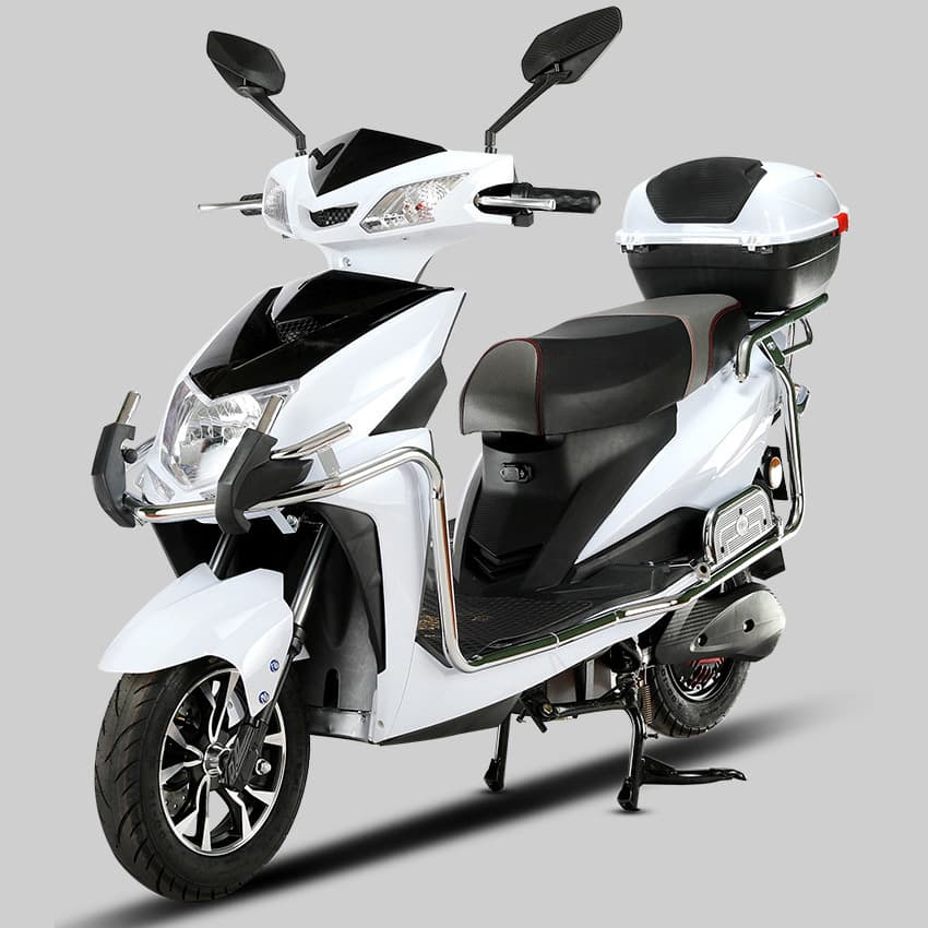 72V 50A High Speed Electric Scooter Long Range Lithium Battery Motorcycle for Two Wheelers