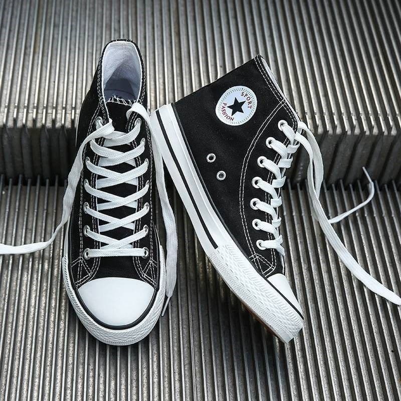 High-top canvas shoes for men, Korean trendy 2026 spring/autumn new style, original ulzzang retro versatile student sneakers