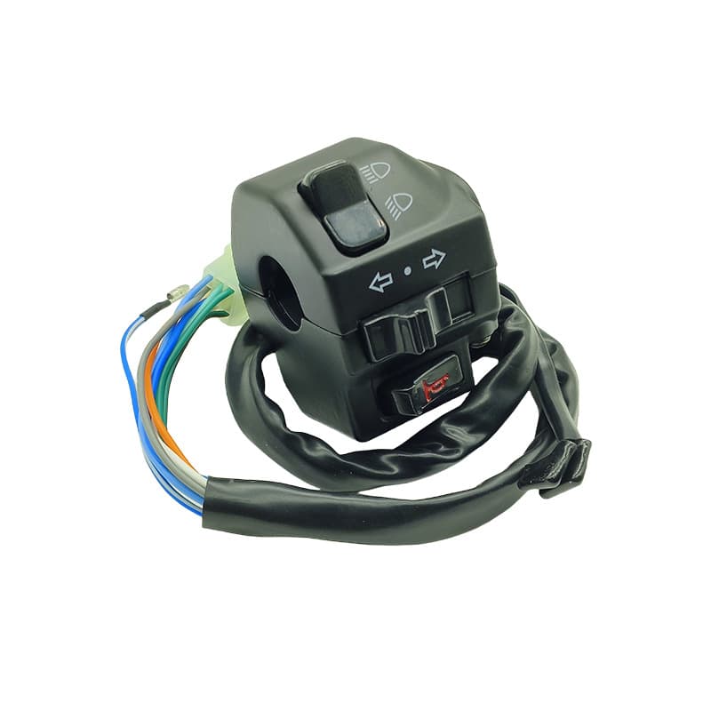 Motorcycle modification parts Xiaxing Zhonghua ZH-125 HJ-8 start flameout horn far and near light switch assembly