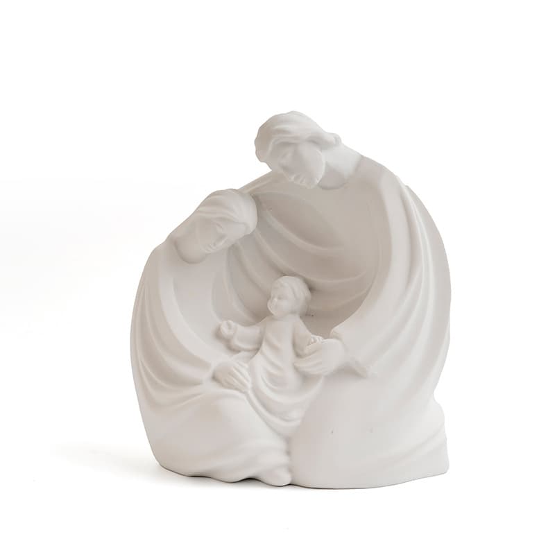 Nativity Statue Christmas Decoration Art Craft Home Desktop Ornament Gift