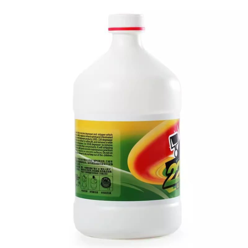Dujie 226 Oil Remover, Degreasing Agent, Oil Cleaner, Large Bottle Kitchen Grease Cleaner