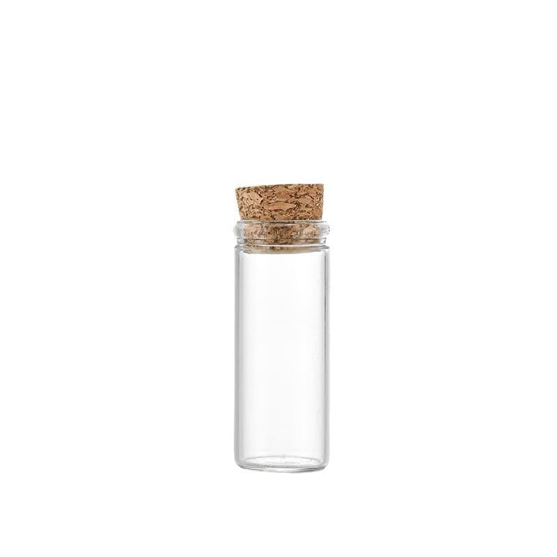 16mm Control Bottle Cork Sealed Cordyceps Powder Reagent Bottle Drifting Glass Empty Bottle Transparent Star Wishing Bottle