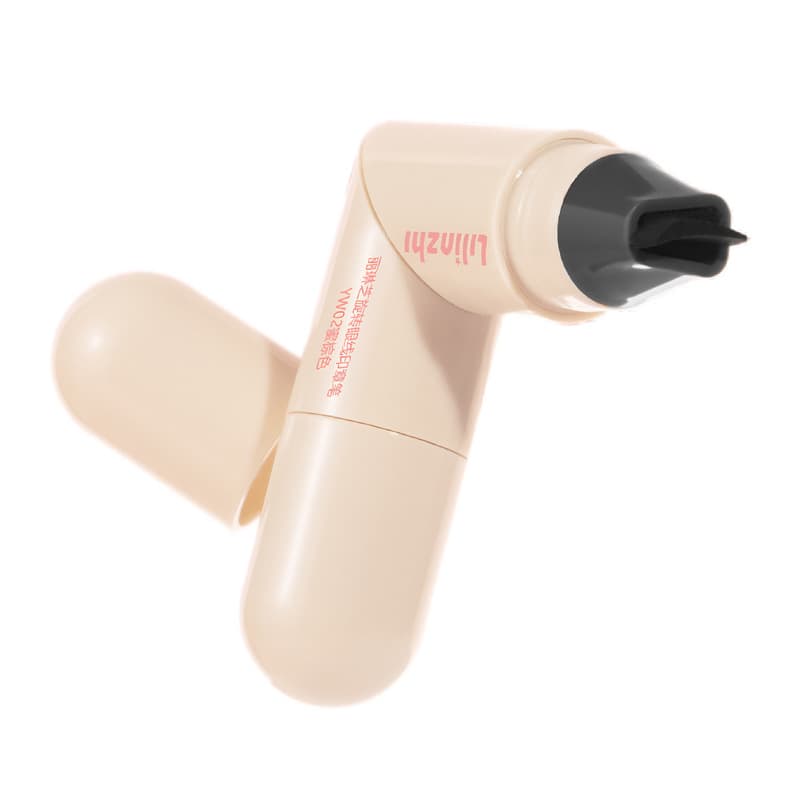 Lilinzhi Rotating Eyeliner Stamp Pen Natural Long-Lasting Quick-Dry Waterproof Dual-Head