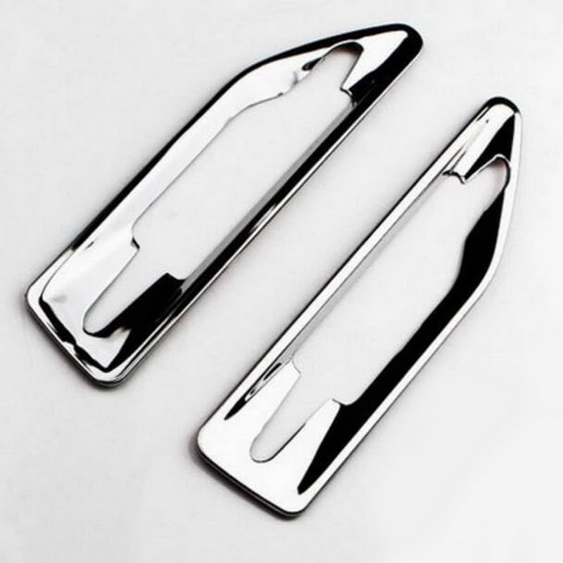 For Kia 11-16 K2 Turn Signal Lamp Frame Cover Side Lamp Frame Chrome Trim