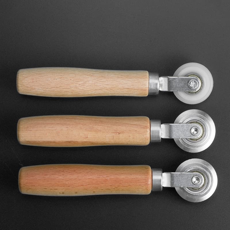 Manual roller diy corrugated paper hollow board Kt board coated paper cardboard origami indentation proofing artifact press