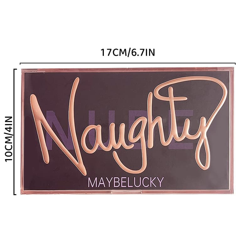 Cross-border 18-color reverse rose eyeshadow palette, makeup matte and pearlescent eyeshadows, princess-colored glittery eyeshadows.