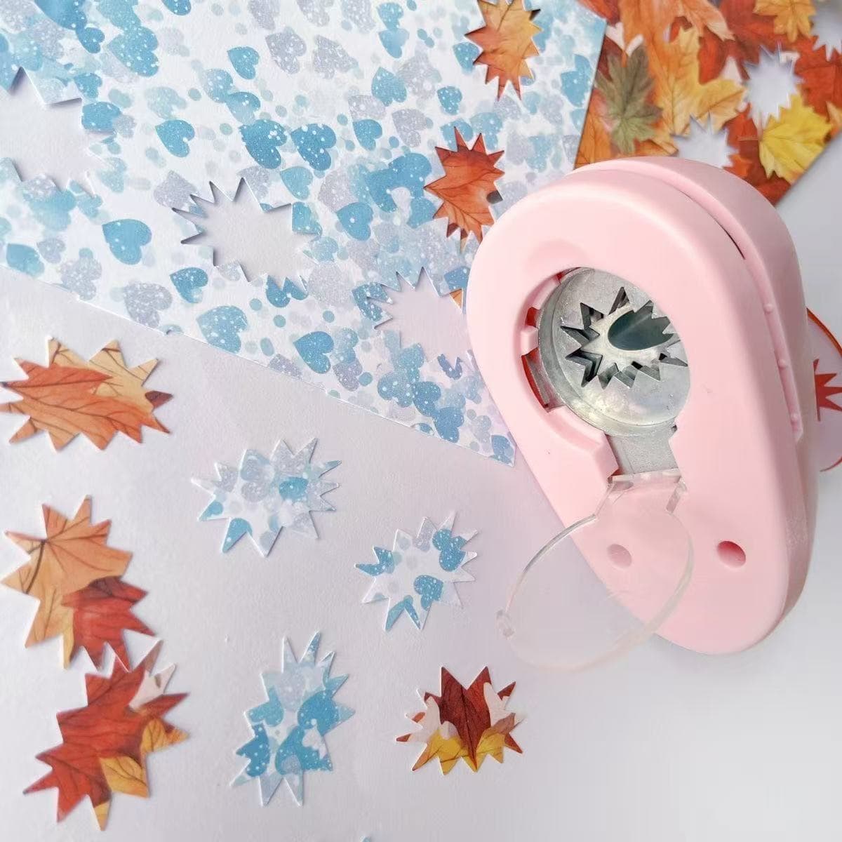 New Explosion Star Dialog Shape Paper Punch for Handmade DIY Kids Craft Scrapbooking Tool