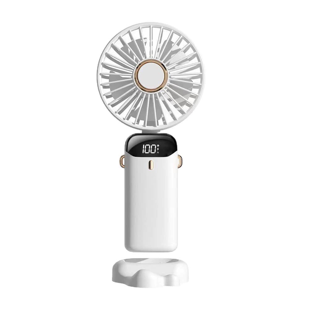 2026 Handheld Mini Fan - Portable USB Silent Fan for Students and Office