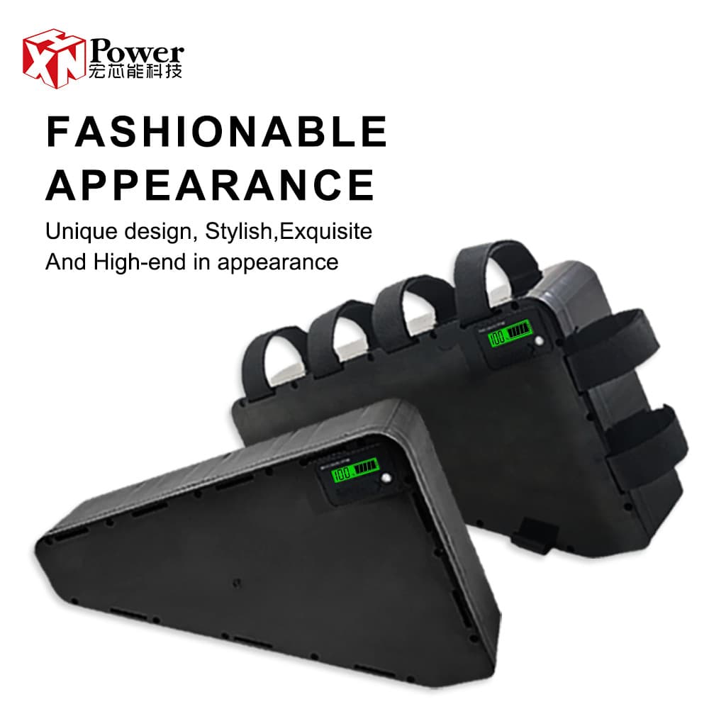Plastic Shell Triangle 48V20Ah 28Ah Lithium Battery E-bike Tricycle