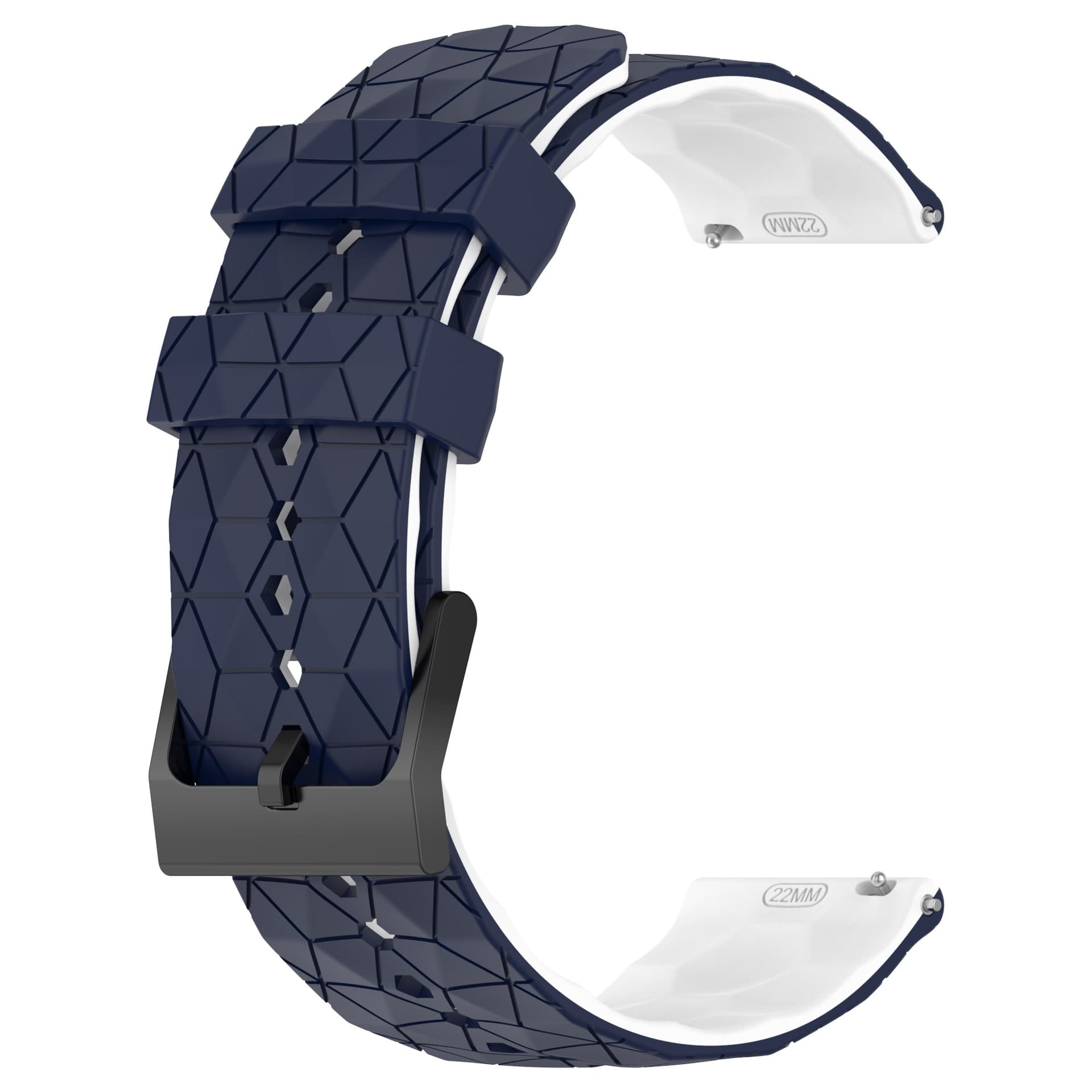Compatible with Samsung Galaxy Watch 5, 4, 40, 45 and Huawei Watch GT 3 SE Soccer-Patterned Dual Colors