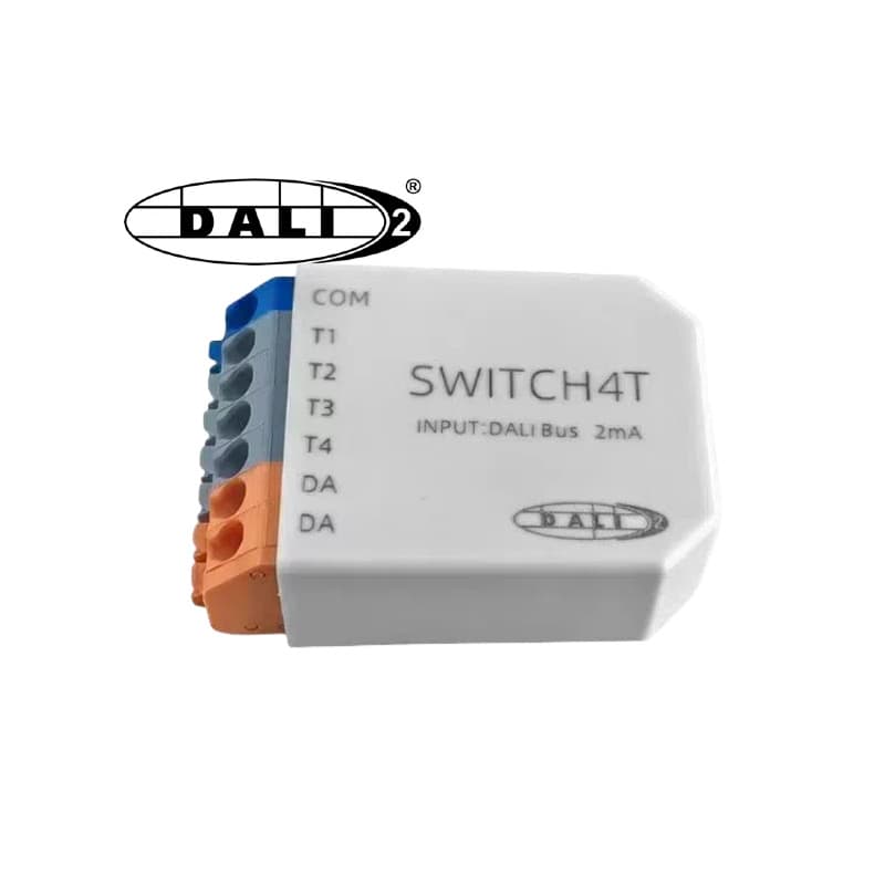 DALI Dimmer Rotary Knob Dimmer Switch with Built-in DALI Power Supply