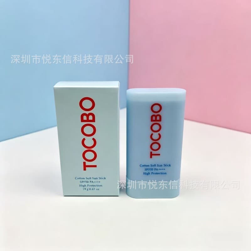 Cross-border Korea TOCOBO Sunscreen Watery Essence Sun Stick Oil Control Outdoor Sun Protection Refreshing Non-Greasy 18g
