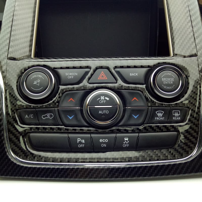 For Jeep Grand Cherokee Interior Air Conditioning Trim Ring AC Switch Trim Ring Modification