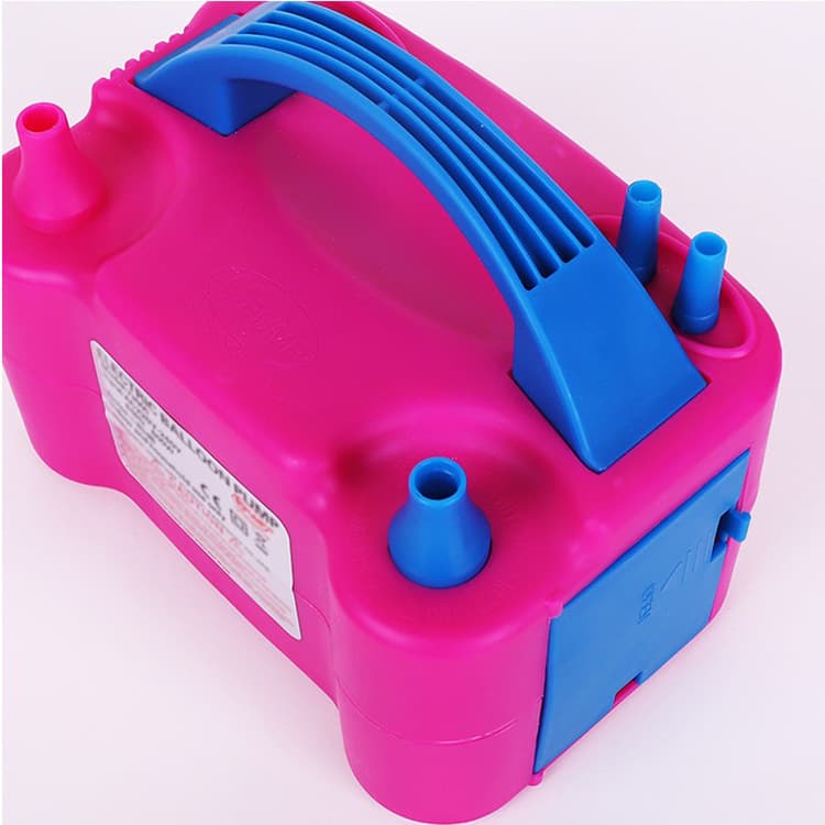 Factory wholesale balloon electric inflator air pump balloon Universal Portable household double hole blowing balloon accessories