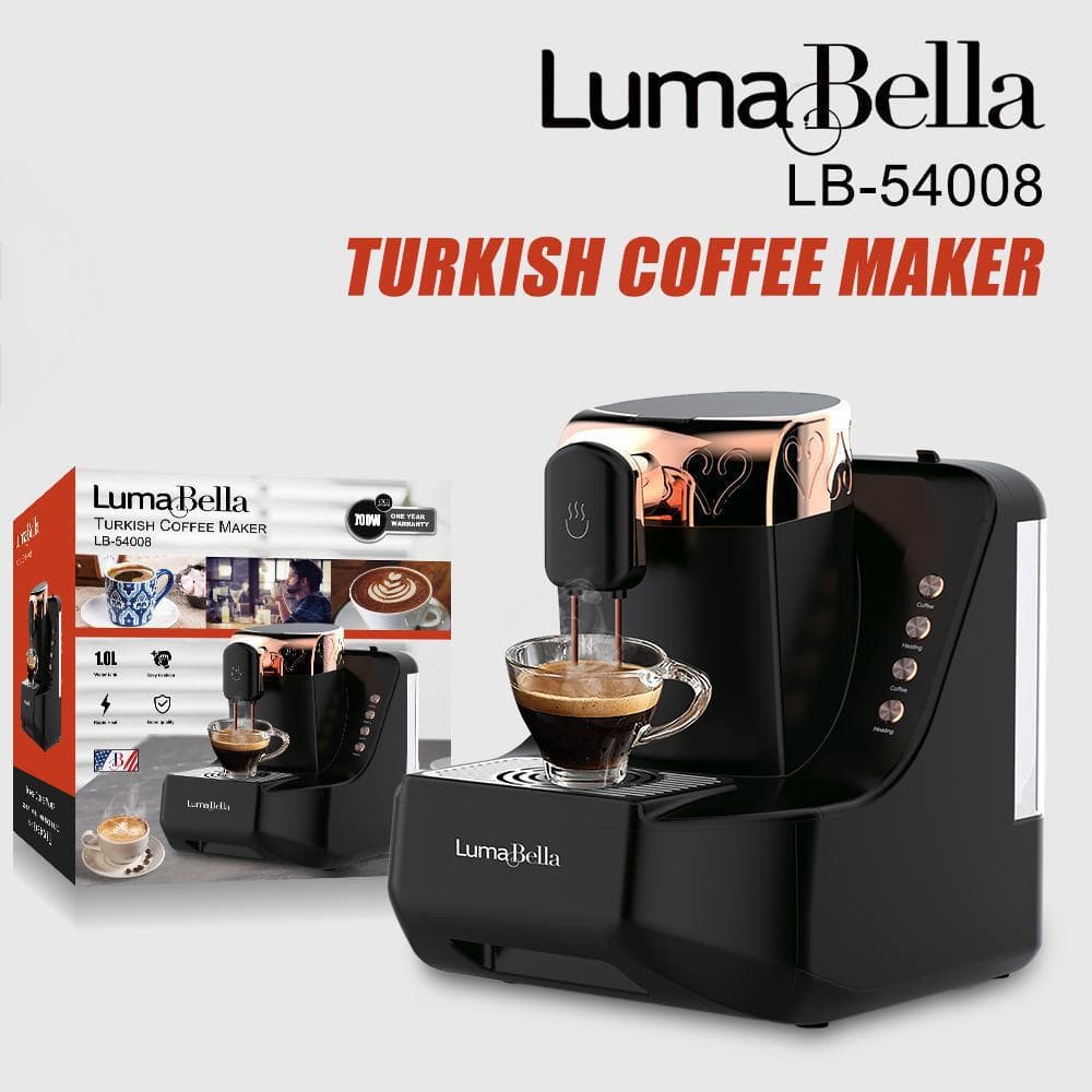 Lumabella54008 Cross-Border Export Multifunctional Grinding Coffee Machine Espresso Machine Capsule Coffee
