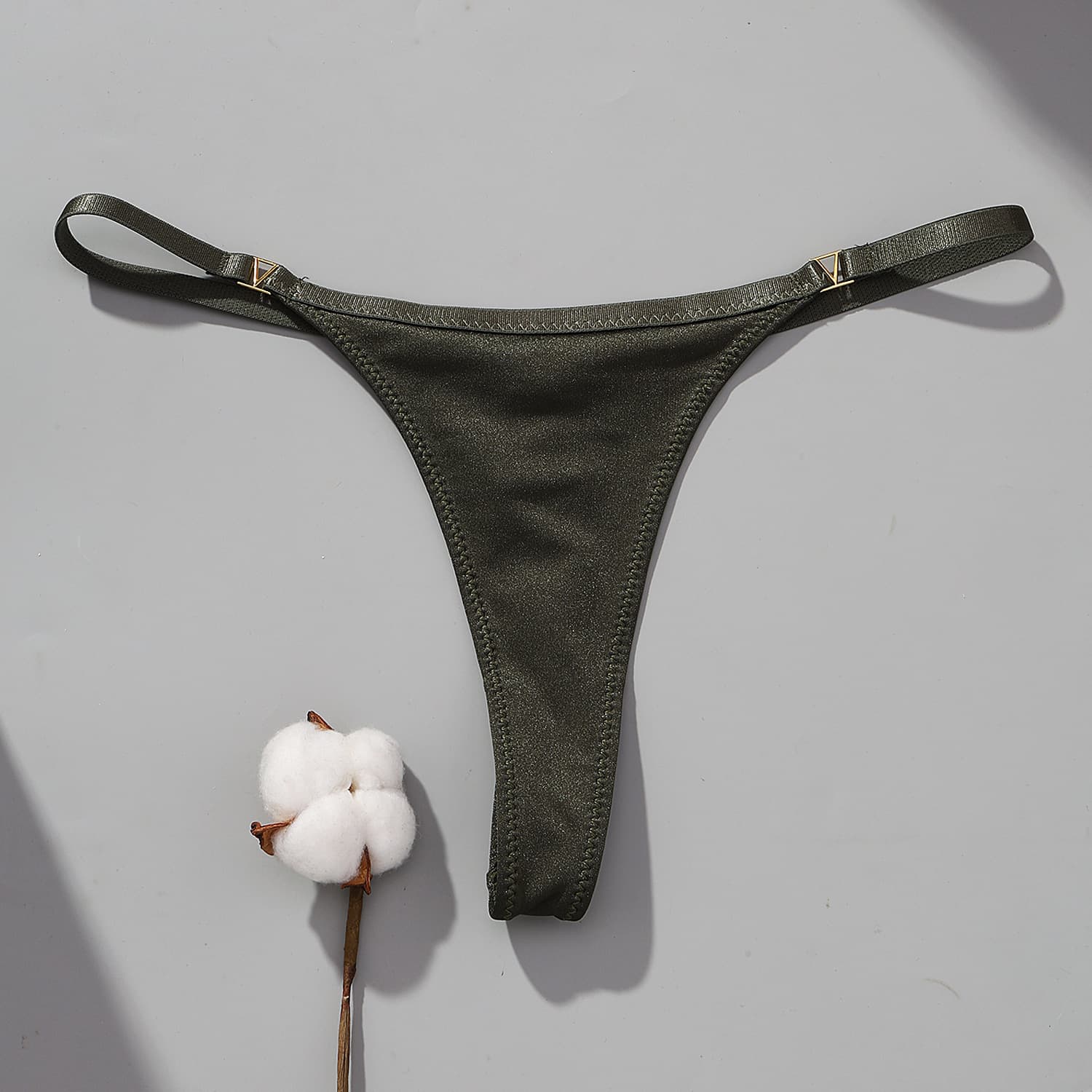 European and American Cross-Border Women's Seamless Thong Panties Low-Rise Breathable Sexy Women's Underwear Wholesale