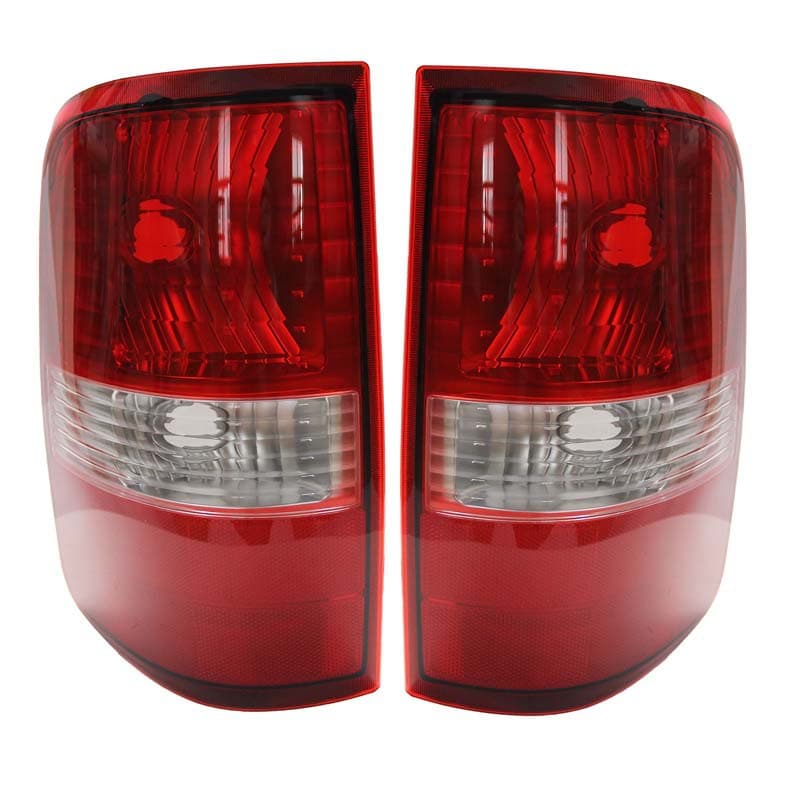 Compatible with Ford F-150 2004-2008 Tail Light OEM Halogen Semi-Assembly