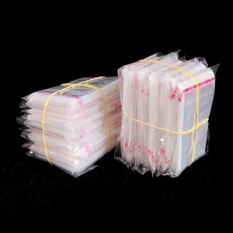 In Stock Transparent OPP Self-Adhesive Bags, Jewelry Packaging Bags, Thickened Clothing Plastic Bags, OPP Bags, OPP Self-Stick Bags