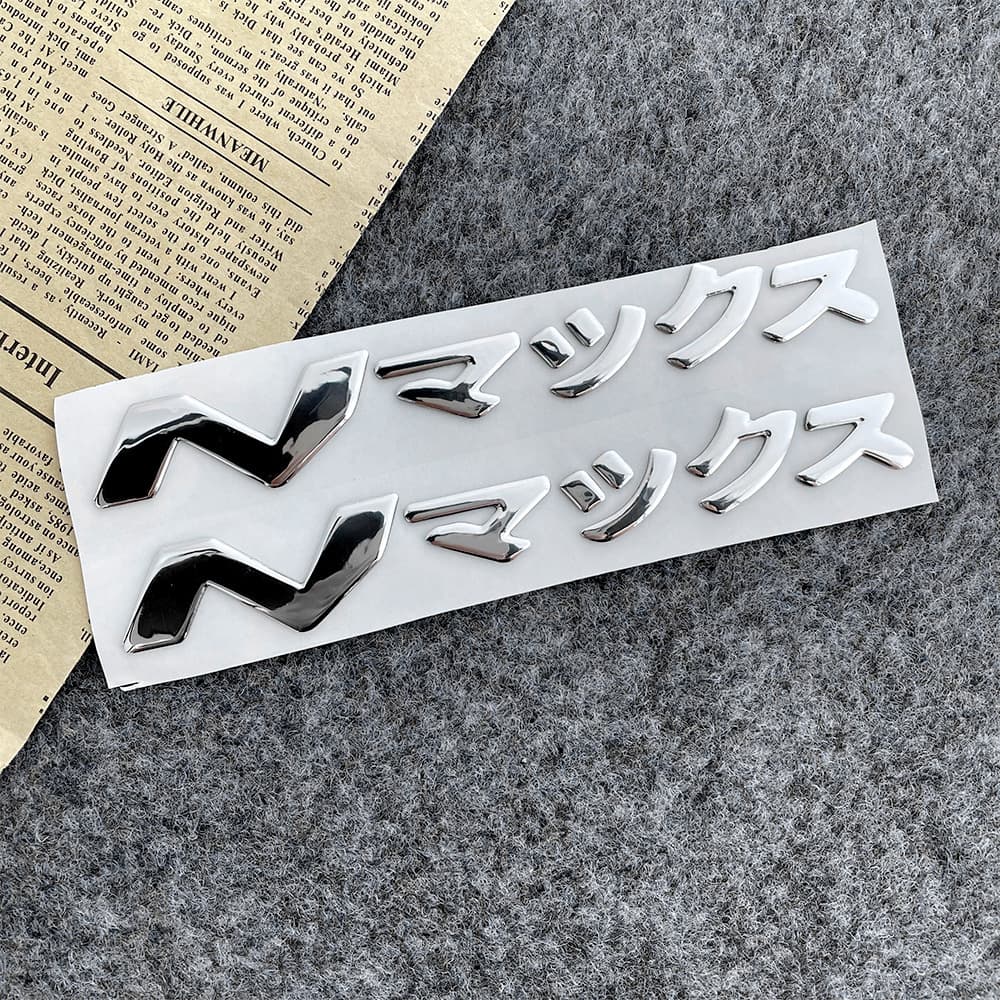 3D Motorcycle Emblem Badge Sticker for XMAX125 250 400 Nmax Accessories 3D Soft Rubber Label