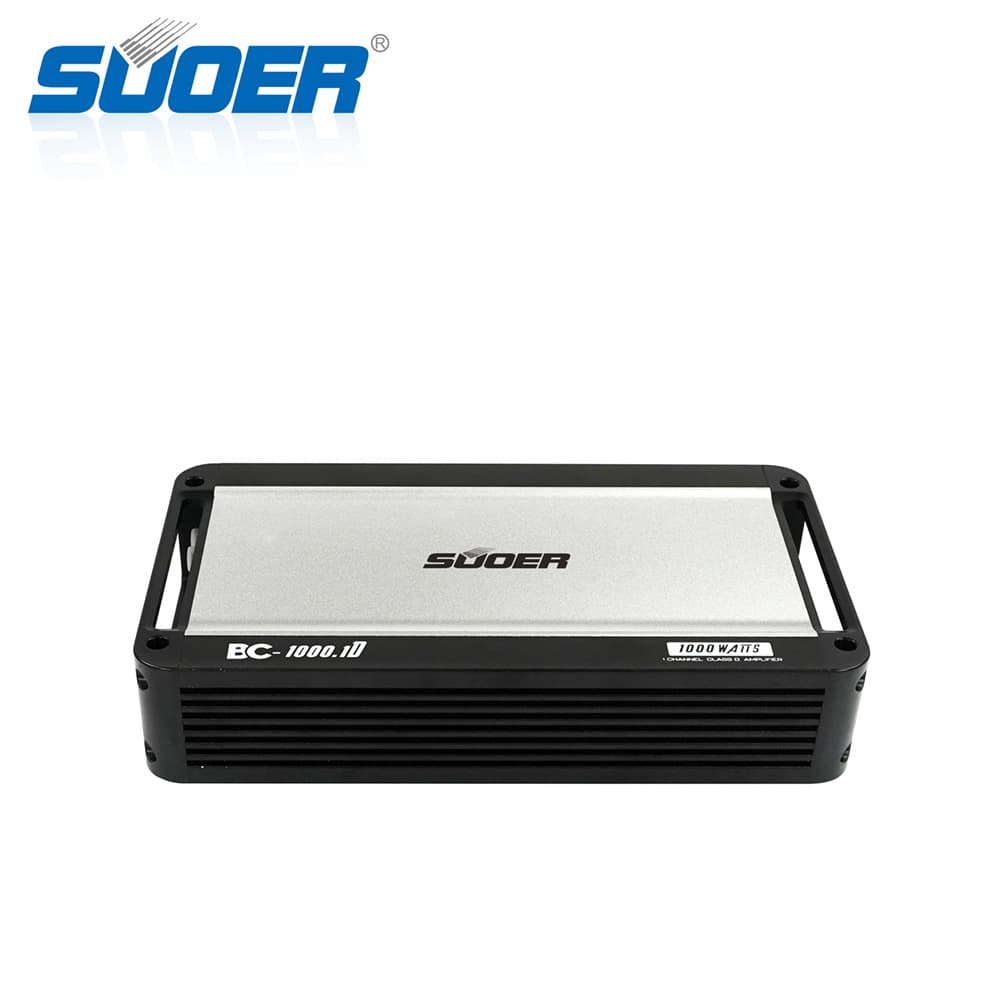 Saul High-Power Mono Car Amplifier 1000W Car Audio Modification Power Amplifier for Bass