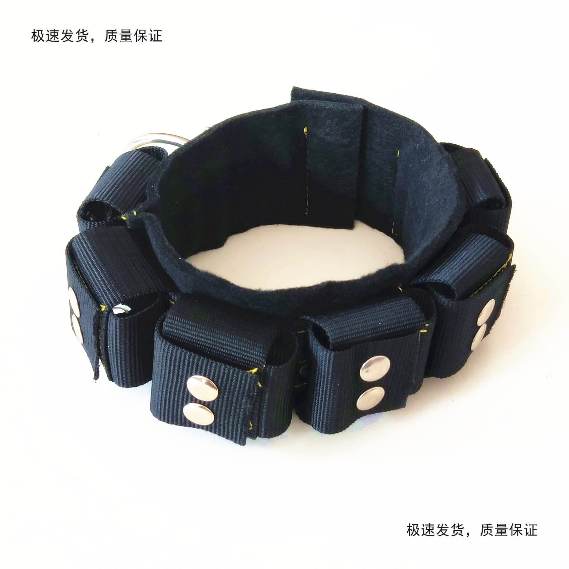 Pitbull Weight-Bearing Neck Collar Training Equipment Supplies Horse Dog Collar Iron Block Bulldog Dog Neck Collar Neck Collar