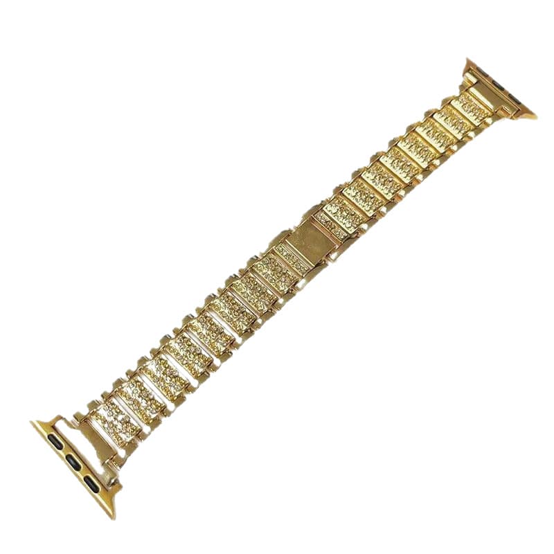 Suitable for Apple Samsung Huawei Xiaomi Watch Diamond Strap 14/18/20/22mm Metal Metal Strap
