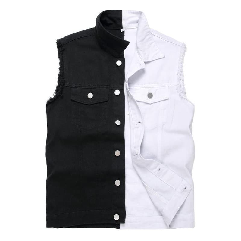 G 82455 Men's Sleeveless Denim Vest