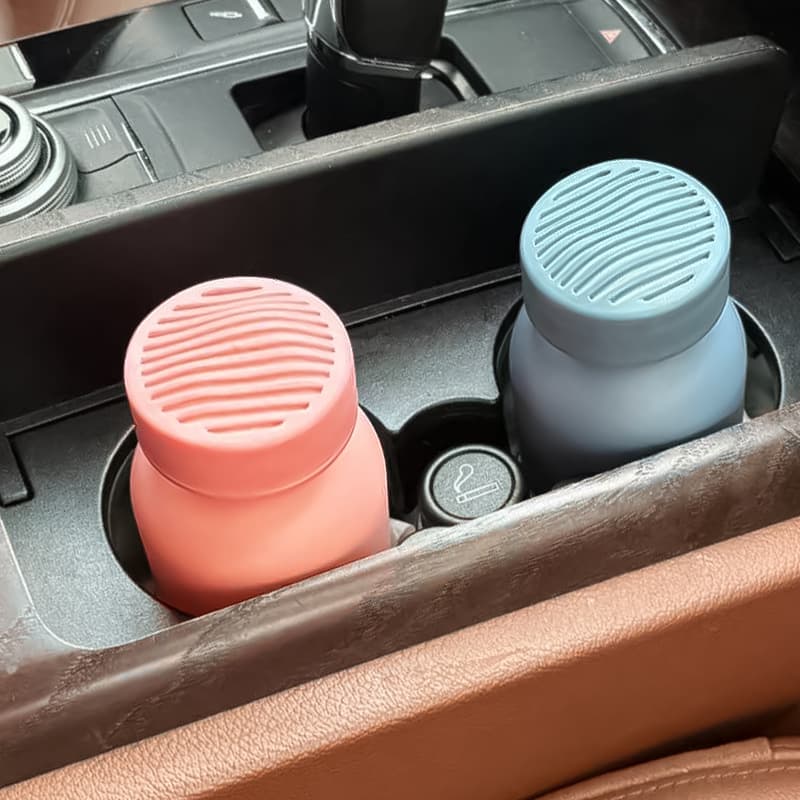 Car Aromatherapy Bottle Car Perfume Empty Bottle Volatile Diffuser Bottle High-End Glass Bottle Car Interior Decoration Ornaments