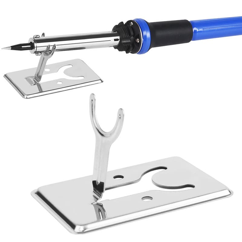 Wholesale Simple Electric Soldering Iron Stand Mosquito Coil Holder Y-Shaped Stand All-Metal Soldering Iron Stand Package Tool Set