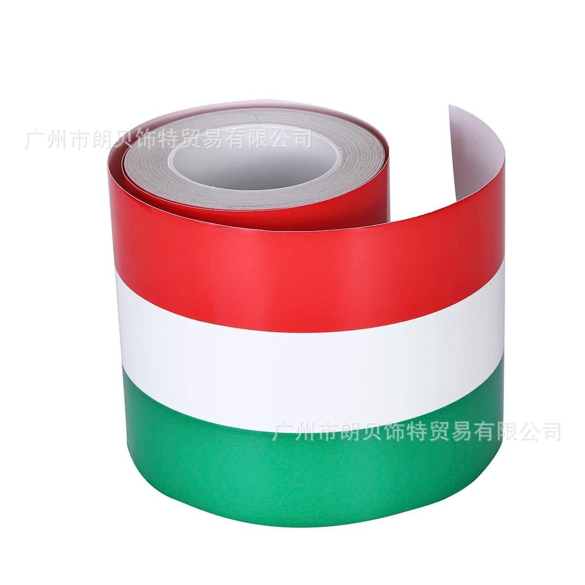 Hot-selling export-grade tricolor decals featuring the German, French, and Italian flags on car hoods and body stripes.