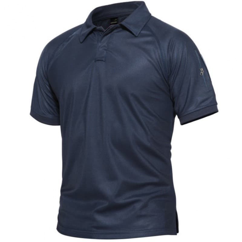 Amazon Independent Site Hot-Selling Color-Blocked Fashionable 3D Printed Summer Casual Short-Sleeved Polo Shirt