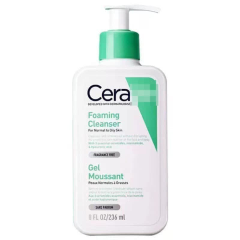 Cross-border 2% Salicylic Acid Facial Cleanser, Foam-free Amino Acid Foaming Facial Cleanser, 236ml