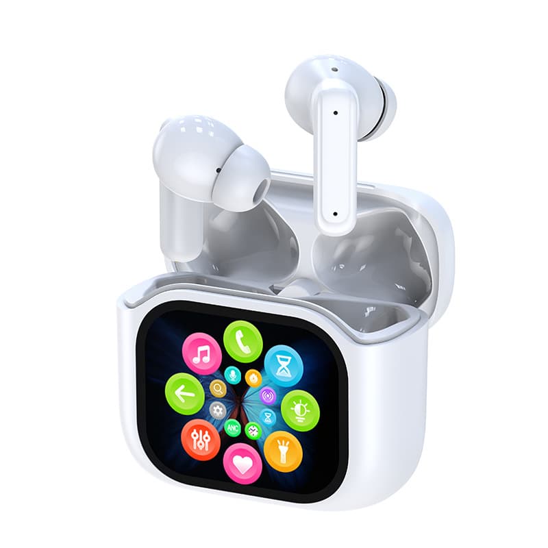 BY16 AI translation bluetooth headset new wireless color touch display screen with ANC noise reduction cross-border wholesale
