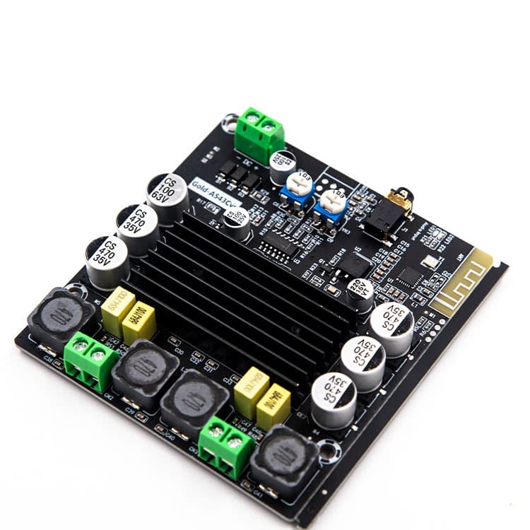 Gold-543 Digital Amplifier Board, TPA3116D2 Audio Amplification Module, Dual Channel 2*50W High-Fidelity