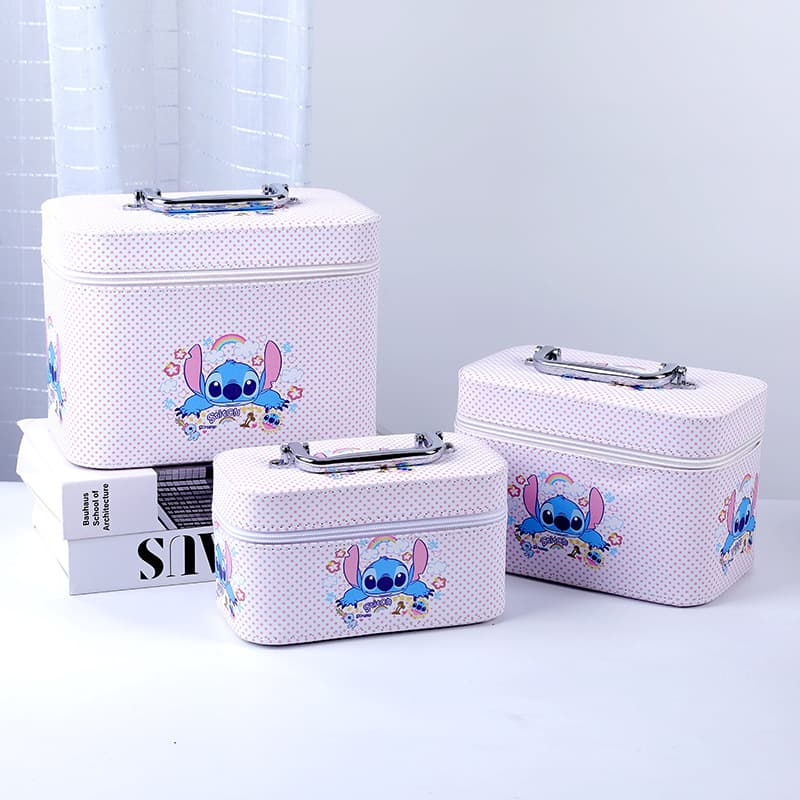 High-value, colorful, large-capacity, multi-functional, waterproof makeup case/storage box with mirror, wholesale.