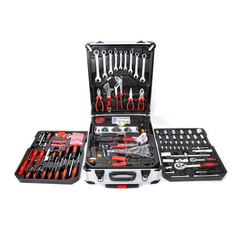 Household 187PCS-9 Aluminum Case Socket Set with Ratchet Wrench (Large, Medium, Small) - Wholesale Hardware Tools - Available Now