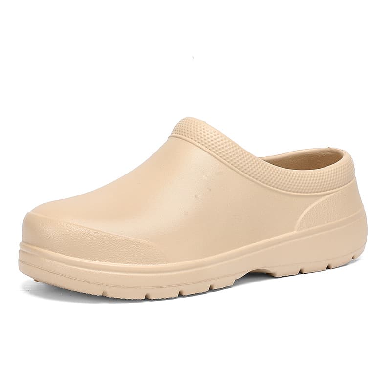 Men's Shoes New Kitchen Waterproof Shoes Cross-Border Popular Lightweight Casual Chef Takeaway Shoes Soft Sole Non-Slip Labor Protection Shoes