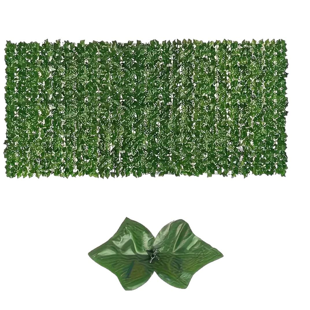 Cross-border simulated green leaf hedge roll artificial pothos wall garden decoration green wall courtyard fence screening fence