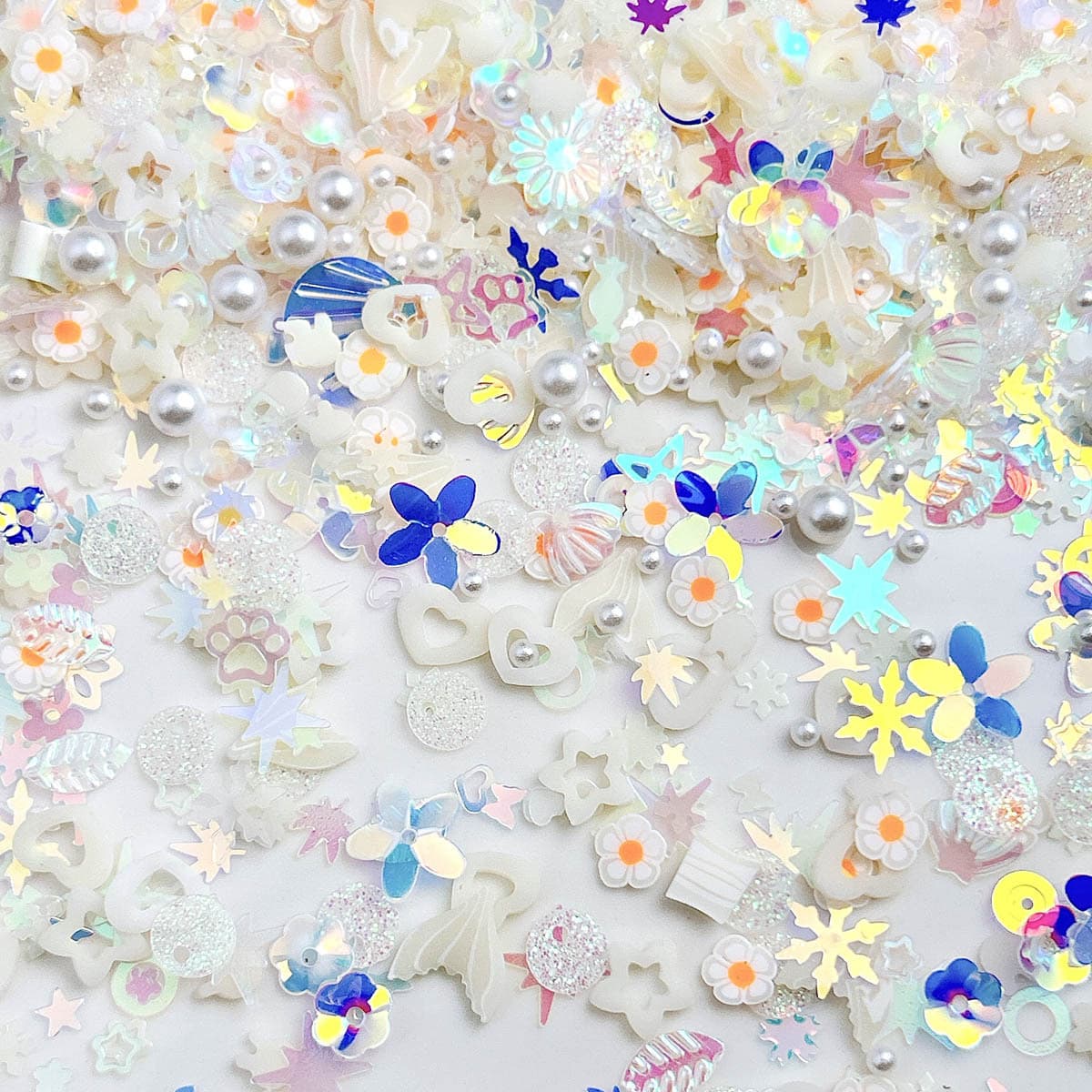 Nail Art Glitter DIY Handmade Glow-In-The-Dark Soft Clay Phone Case Guka Liquid Sand Nano Glue Glitter Powder Filler Wholesale