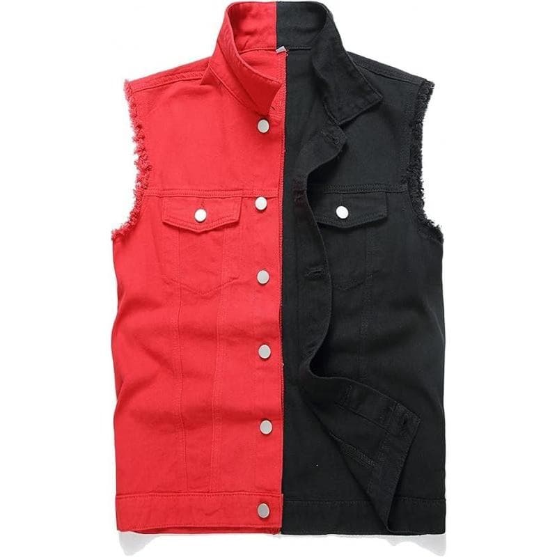 Z 95771 Casual Sleeveless Denim Vest