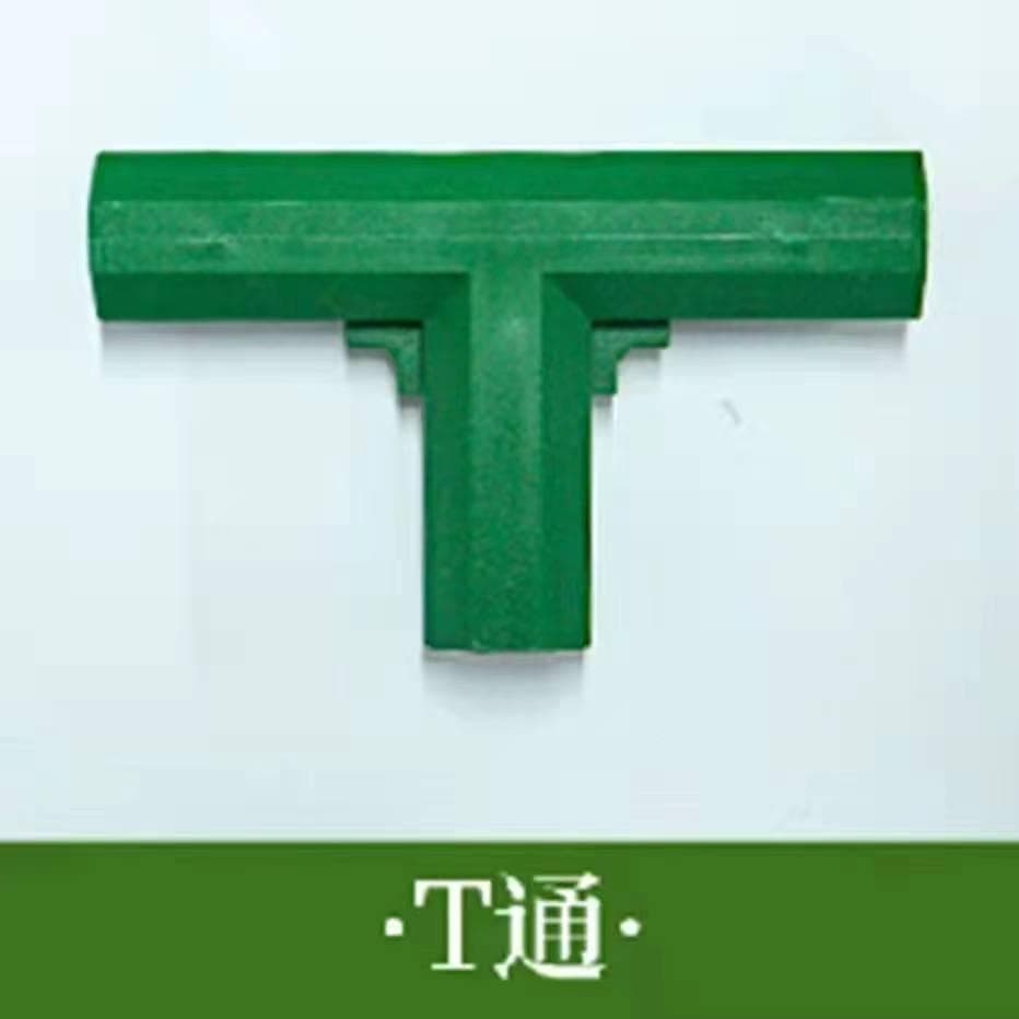 Plastic-Coated Steel Pipe Climbing Trellis Accessories Support Bracket Connecting Pipe AB Fork Universal Buckle Cross Buckle Fixed Spring Buckle