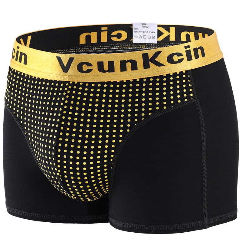 New 48-Magnet Stitched Health Men's Briefs Functional Modal Boxer Shorts Factory Drop Shipping