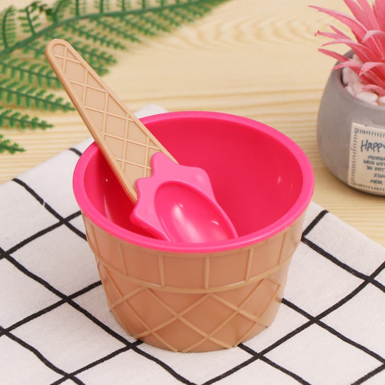 Creative League Party Outdoor Camping Candy Fruit Tableware Baseball Cap Shape Ice Cream Bowl Snow Cone Bowl