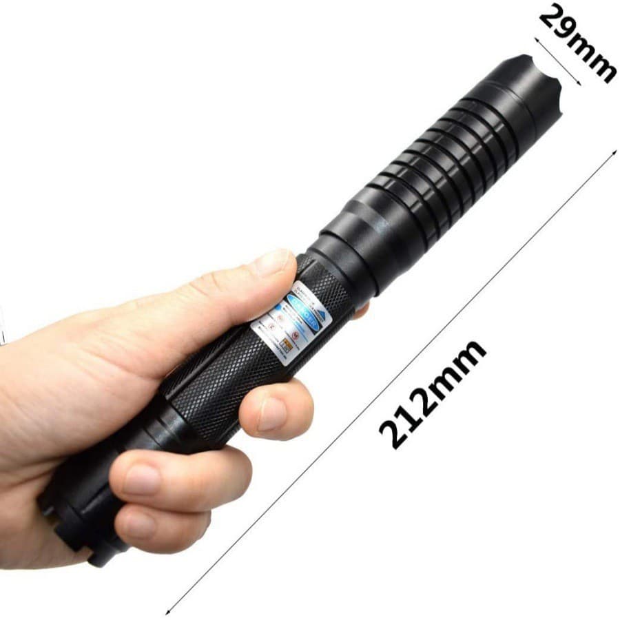 B009 Blue Indicator Laser Flashlight Rescue Signal Light Teaching Pen